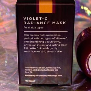 Tatcha Skincare - NIB TATCHA Violet C Radiance Mask travel 10mL Tatcha Skincare - NIB TATCHA Violet C Radiance Mask travel 10mL